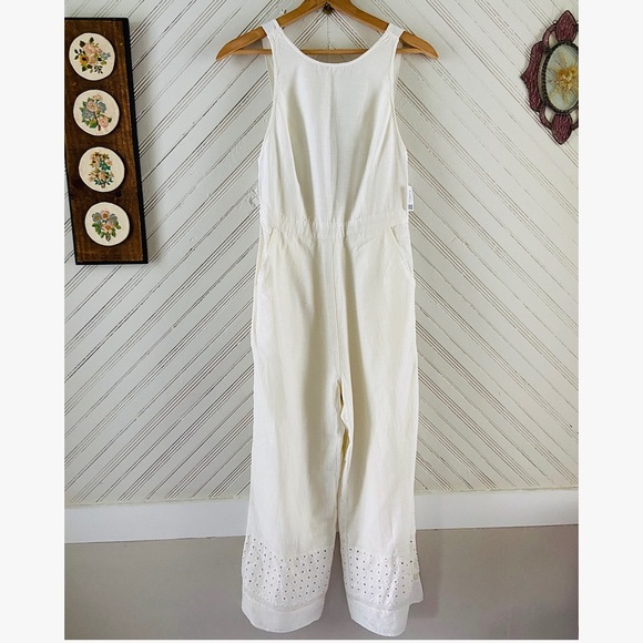 Nwt Urban Outfitters White Jumpsuit 